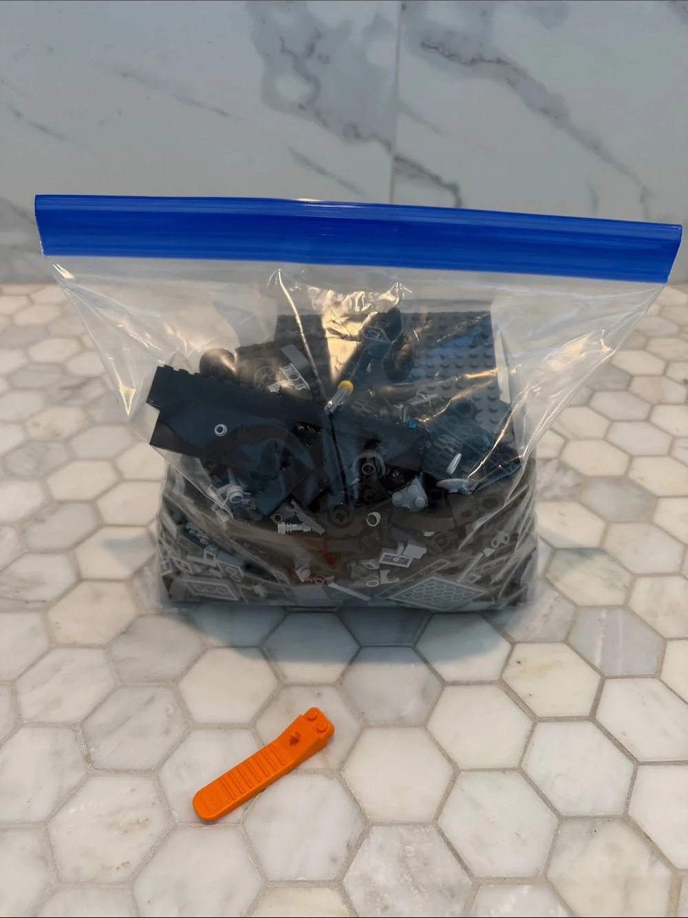 LEGO LOT Miscellaneous Black Building Bricks
